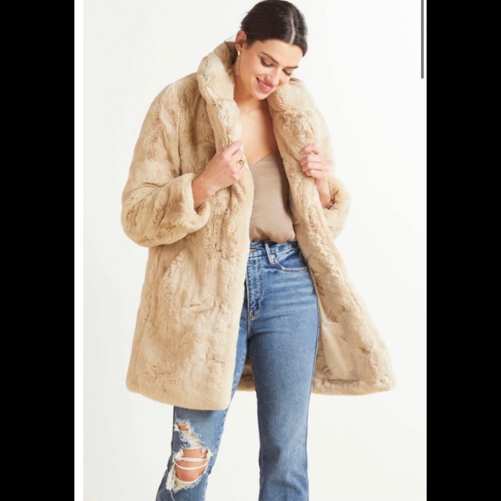 Apparis Beige Teddy Jacket